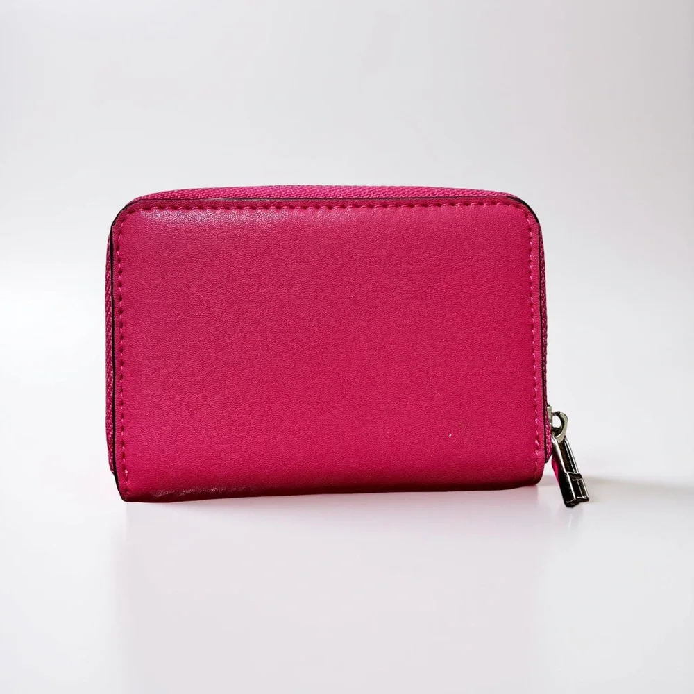 Christopher Kon NWOT Pink Leather Wallet - Picture 3 of 4